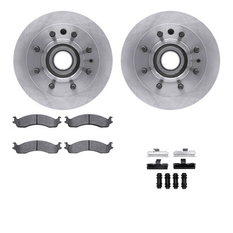 R1 Concepts® - Carbon Series Front Brake Kit with 5000 OE Pads