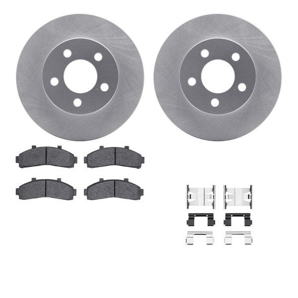  R1 Concepts® - Carbon Series Front Brake Kit with 5000 OE Pads