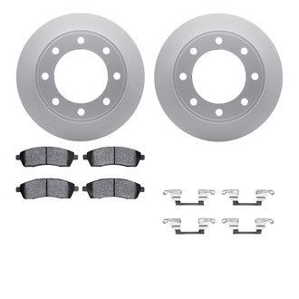 R1 Concepts® - Carbon Series Rear Brake Kit with 5000 OE Pads
