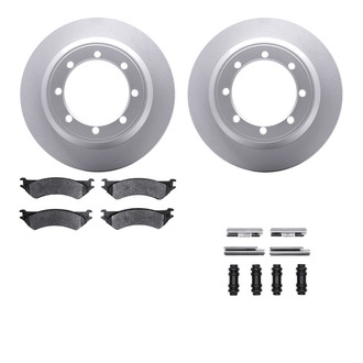 R1 Concepts® - Carbon Series Rear Brake Kit with 5000 OE Pads