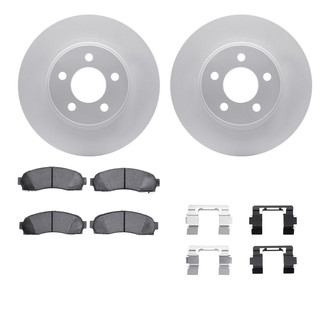 R1 Concepts® - Carbon Series Front Brake Kit with 5000 OE Pads
