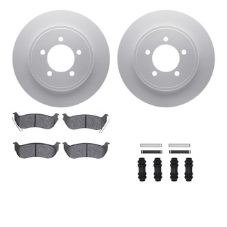 R1 Concepts® - Carbon Series Rear Brake Kit with 5000 OE Pads