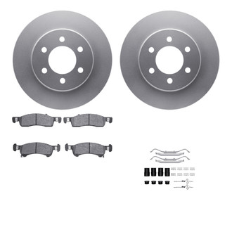 R1 Concepts® - Carbon Series Front Brake Kit with 5000 OE Pads