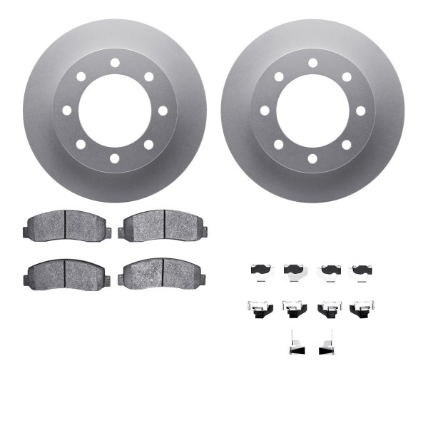  R1 Concepts® - Carbon Series Front Brake Kit with 5000 OE Pads