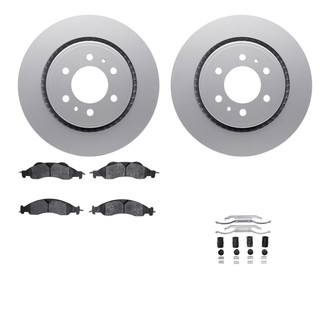 R1 Concepts® - Carbon Series Front Brake Kit with 5000 OE Pads