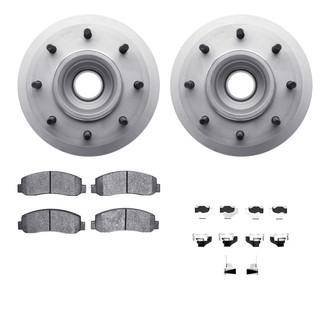 R1 Concepts® - Carbon Series Front Brake Kit with 5000 OE Pads