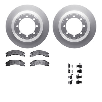 R1 Concepts® - Carbon Series Rear Brake Kit with 5000 OE Pads