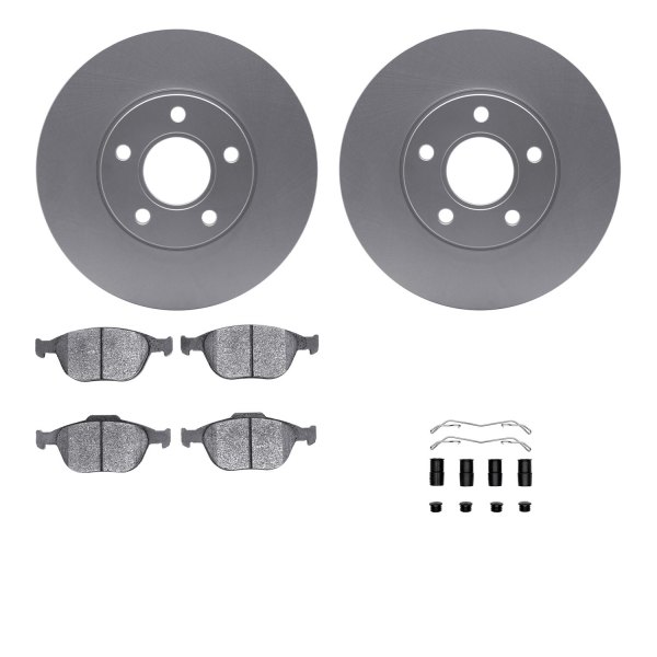  R1 Concepts® - Carbon Series Front Brake Kit with 5000 OE Pads