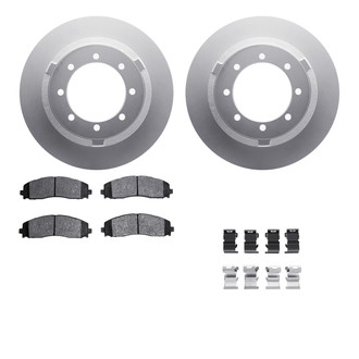 R1 Concepts® - Carbon Series Rear Brake Kit with 5000 OE Pads