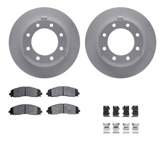 R1 Concepts® - Carbon Series Rear Brake Kit with 5000 OE Pads
