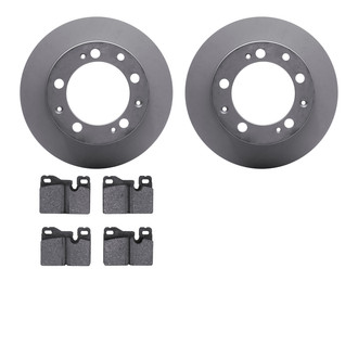 R1 Concepts® - Carbon Series Rear Brake Kit with 5000 OE Pads