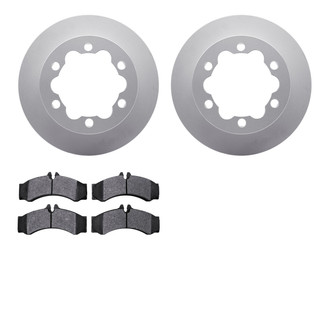 R1 Concepts® - Carbon Series Rear Brake Kit with 5000 OE Pads