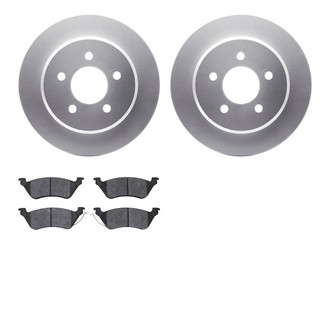 R1 Concepts® - Carbon Series Rear Brake Kit with 5000 OE Pads