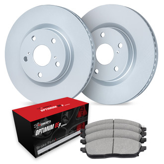 R1 Concepts® - Carbon Series Front Brake Kit with 5000 OE Pads