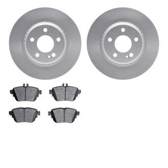 R1 Concepts® - Carbon Series Rear Brake Kit with 5000 OE Pads