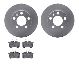 R1 Concepts® - Carbon Series Rear Brake Kit with 5000 OE Pads