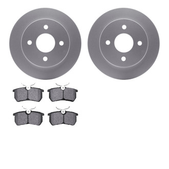 R1 Concepts® - Carbon Series Rear Brake Kit with 5000 OE Pads