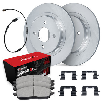 R1 Concepts® - Rear Brake Kit with Optimum OE Pads