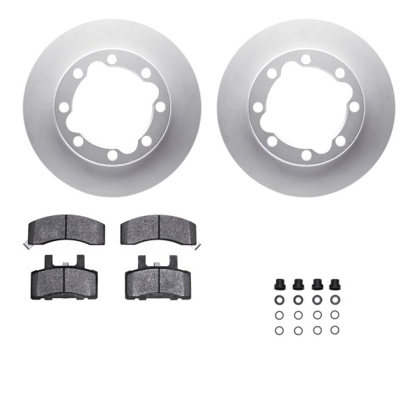  R1 Concepts® - Carbon Series Front Brake Kit with Performance Off-Road/Tow Brake Pads