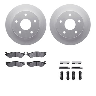 R1 Concepts® - Carbon Series Front Brake Kit with Performance Off-Road/Tow Brake Pads