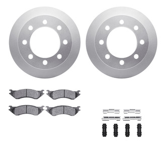 R1 Concepts® - Carbon Series Rear Brake Kit with Performance Off-Road/Tow Brake Pads