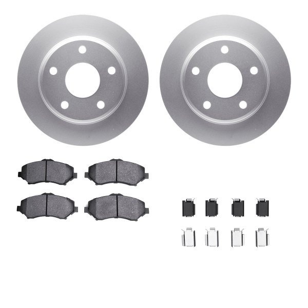  R1 Concepts® - Carbon Series Front Brake Kit with Performance Off-Road/Tow Brake Pads