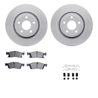 R1 Concepts® - Carbon Series Front Brake Kit with Performance Off-Road/Tow Brake Pads
