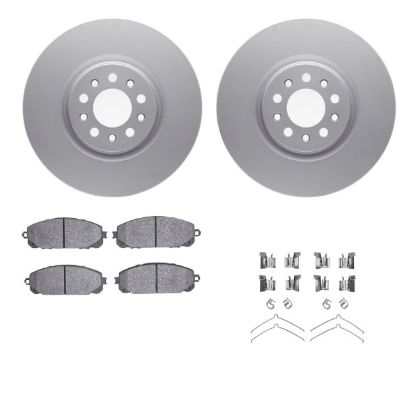  R1 Concepts® - Carbon Series Front Brake Kit with Performance Off-Road/Tow Brake Pads