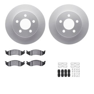 R1 Concepts® - Carbon Series Front Brake Kit with Performance Off-Road/Tow Brake Pads