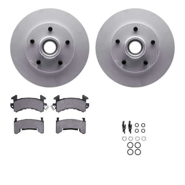  R1 Concepts® - Carbon Series Front Brake Kit with Performance Off-Road/Tow Brake Pads