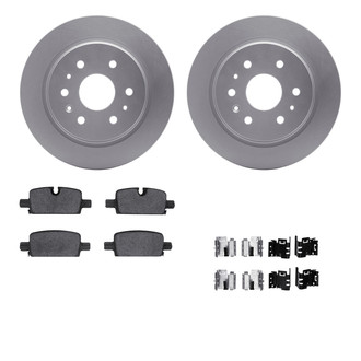 R1 Concepts® - Carbon Series Rear Brake Kit with Performance Off-Road/Tow Brake Pads