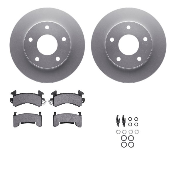  R1 Concepts® - Carbon Series Front Brake Kit with Performance Off-Road/Tow Brake Pads