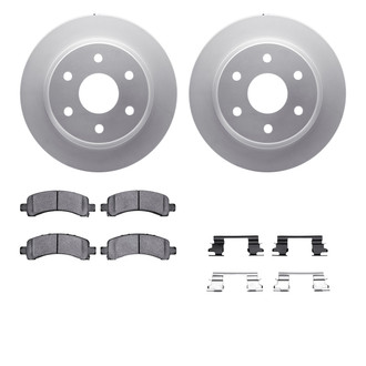 R1 Concepts® - Carbon Series Rear Brake Kit with Performance Off-Road/Tow Brake Pads
