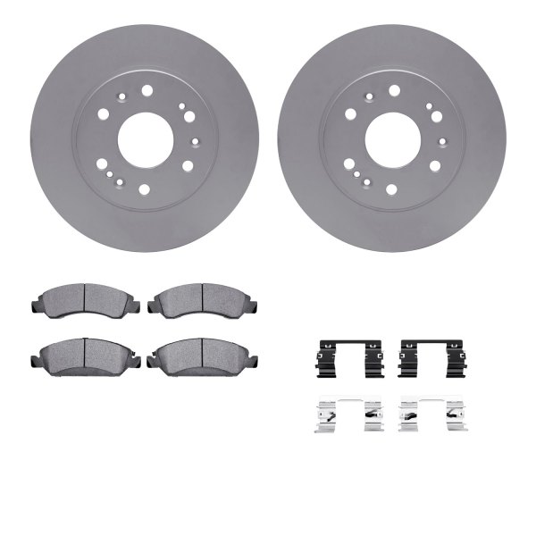  R1 Concepts® - Carbon Series Front Brake Kit with Performance Off-Road/Tow Brake Pads