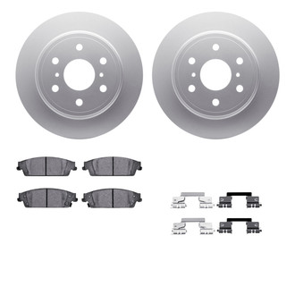 R1 Concepts® - Carbon Series Rear Brake Kit with Performance Off-Road/Tow Brake Pads