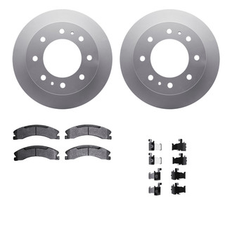 R1 Concepts® - Carbon Series Rear Brake Kit with Performance Off-Road/Tow Brake Pads