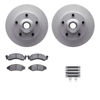 R1 Concepts® - Carbon Series Front Brake Kit with Performance Off-Road/Tow Brake Pads