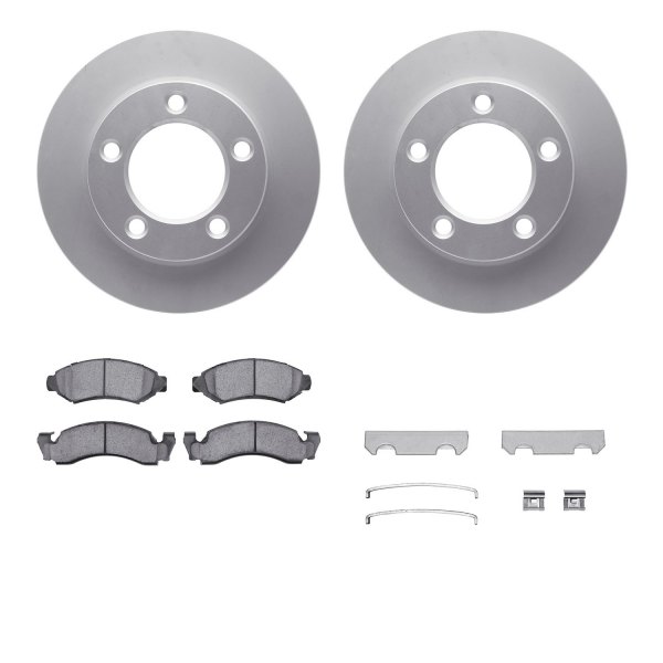  R1 Concepts® - Carbon Series Front Brake Kit with Performance Off-Road/Tow Brake Pads