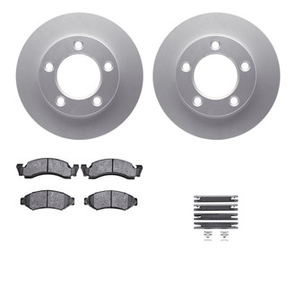 R1 Concepts® - Carbon Series Front Brake Kit with Performance Off-Road/Tow Brake Pads