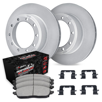 R1 Concepts® - Carbon Series Brake Kit with Performance Off-Road/Tow Brake Pads