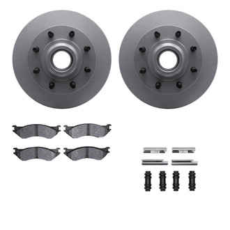 R1 Concepts® - Carbon Series Front Brake Kit with Performance Off-Road/Tow Brake Pads
