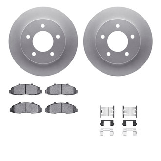 R1 Concepts® - Carbon Series Front Brake Kit with Performance Off-Road/Tow Brake Pads