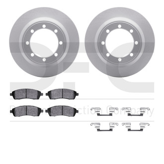 R1 Concepts® - Carbon Series Rear Brake Kit with Performance Off-Road/Tow Brake Pads