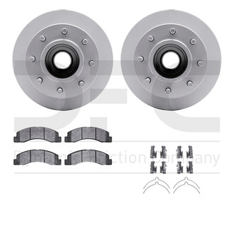 R1 Concepts® - Carbon Series Front Brake Kit with Performance Off-Road/Tow Brake Pads