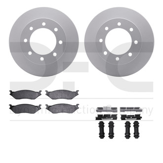 R1 Concepts® - Carbon Series Front Brake Kit with Performance Off-Road/Tow Brake Pads