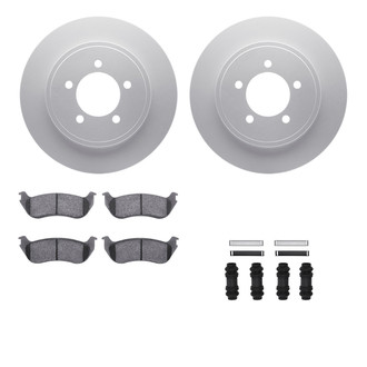 R1 Concepts® - Carbon Series Rear Brake Kit with Performance Off-Road/Tow Brake Pads