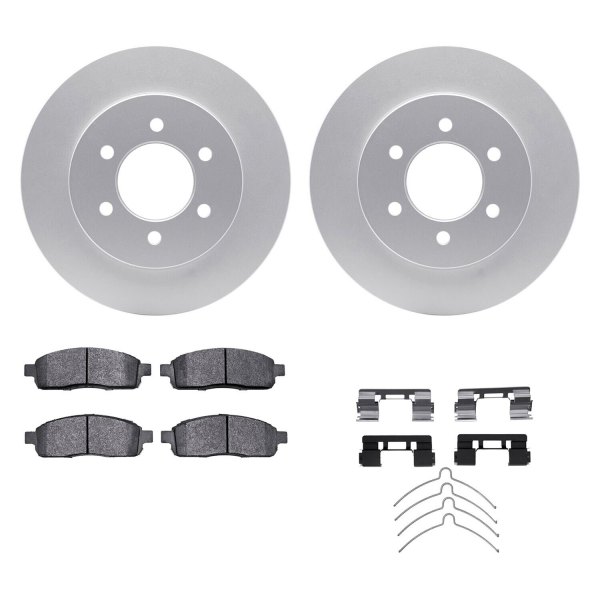  R1 Concepts® - Carbon Series Front Brake Kit with Performance Off-Road/Tow Brake Pads