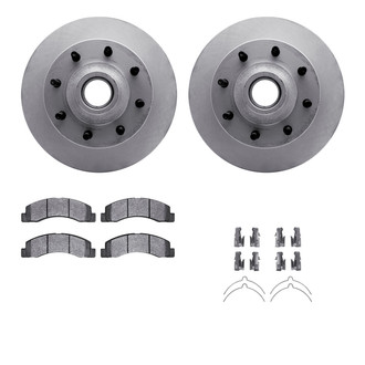 R1 Concepts® - Carbon Series Front Brake Kit with Performance Off-Road/Tow Brake Pads