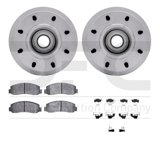 R1 Concepts® - Carbon Series Front Brake Kit with Performance Off-Road/Tow Brake Pads