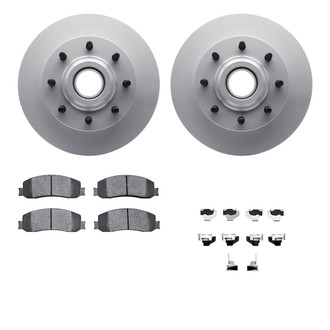 R1 Concepts® - Carbon Series Front Brake Kit with Performance Off-Road/Tow Brake Pads
